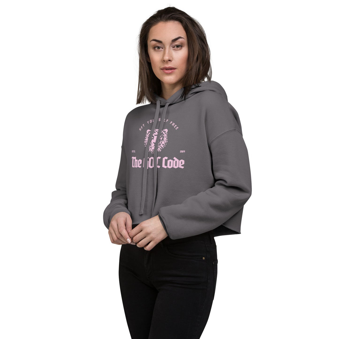 Hol Crop Hoodie