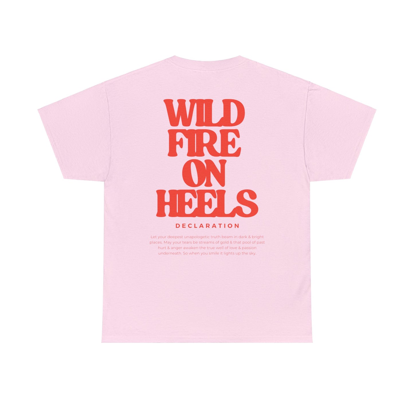 WildFire On Heels Cotton Tee