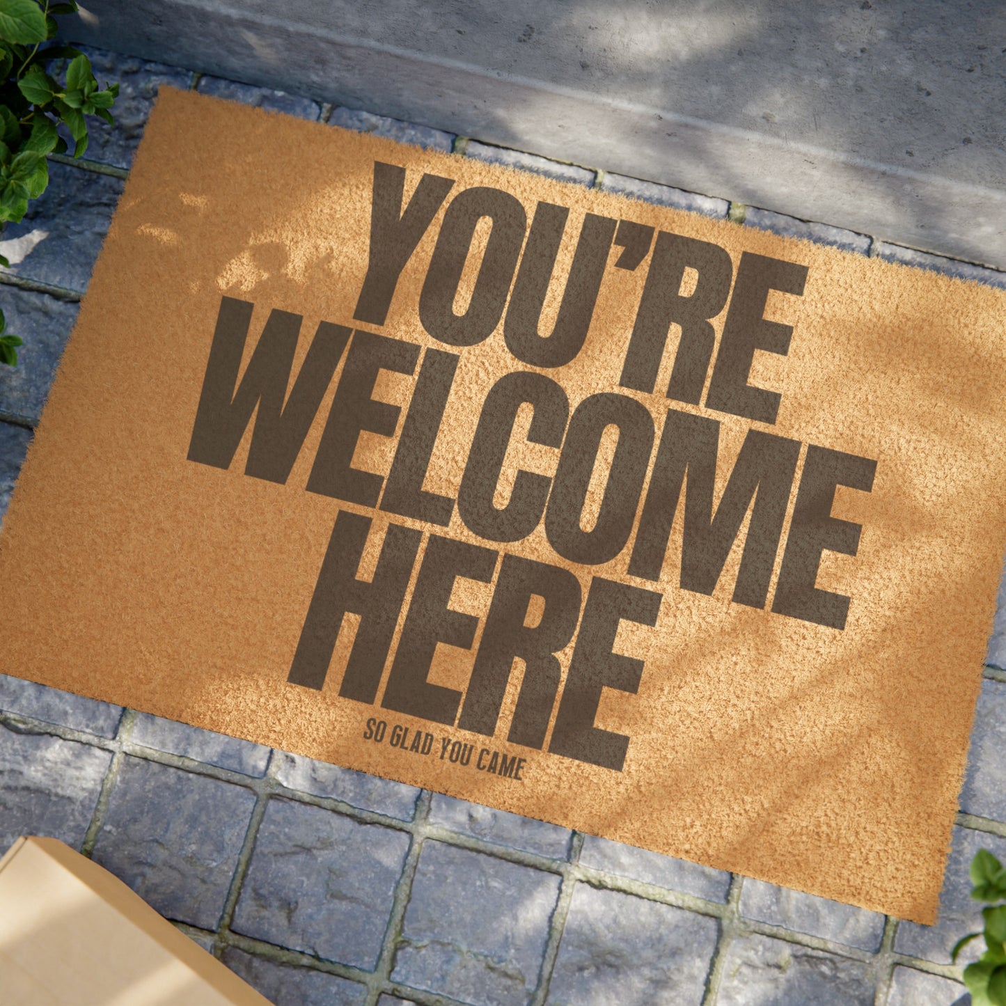 You’re Welcome Here Doormat