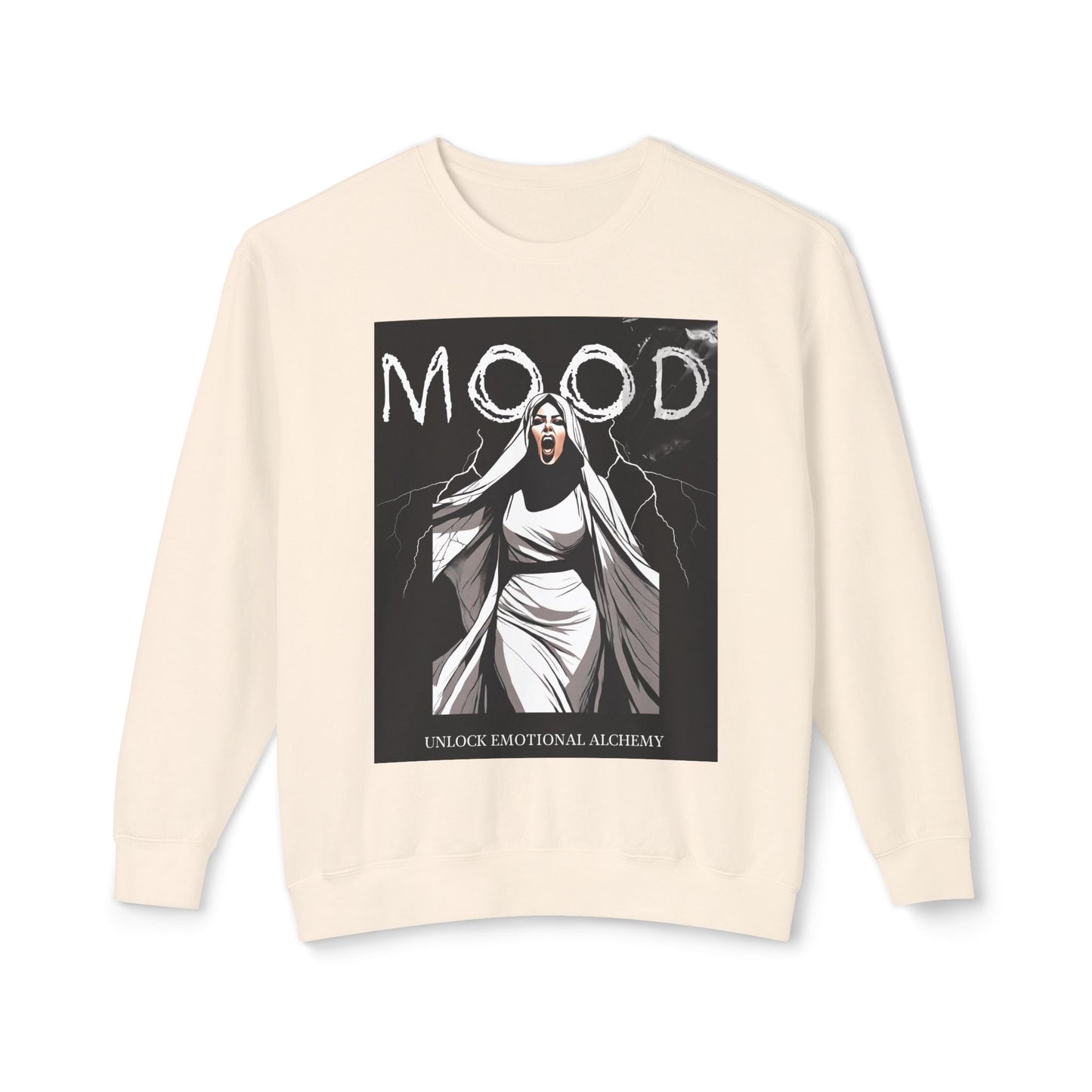 MOOD Mastery Lightweight Crewneck Sweatshirt - Healing Shirt for Women's Mental Health