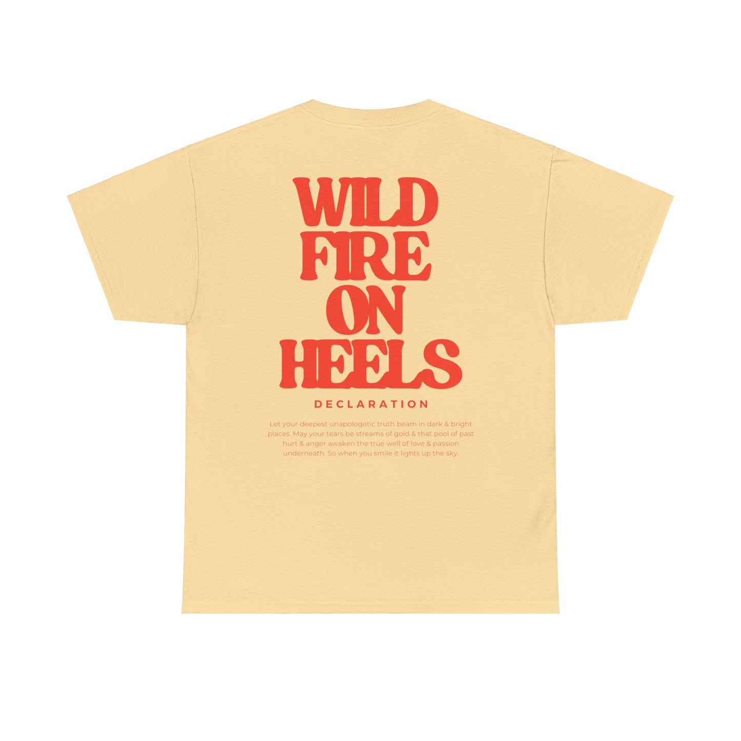 WildFire On Heels Cotton Tee
