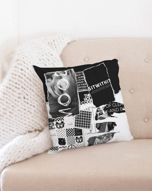 Loud Af Throw Pillow Case 18"x18"