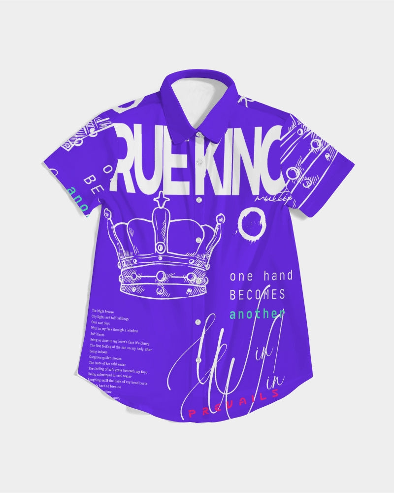 Sapphire Short Sleeve Button Up