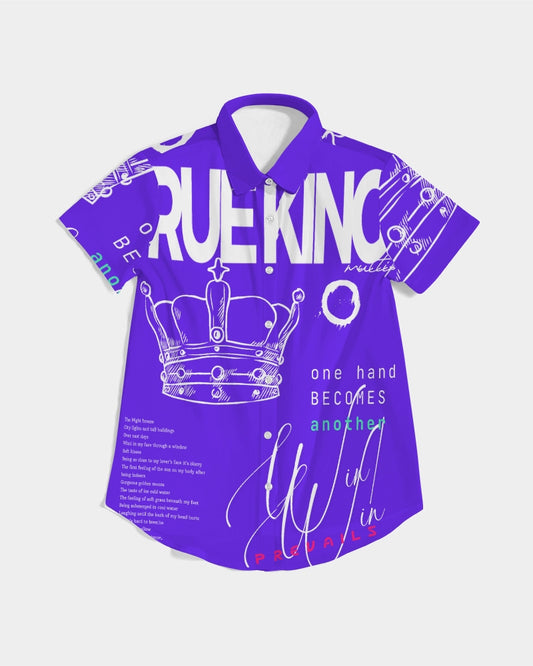 Sapphire Short Sleeve Button Up