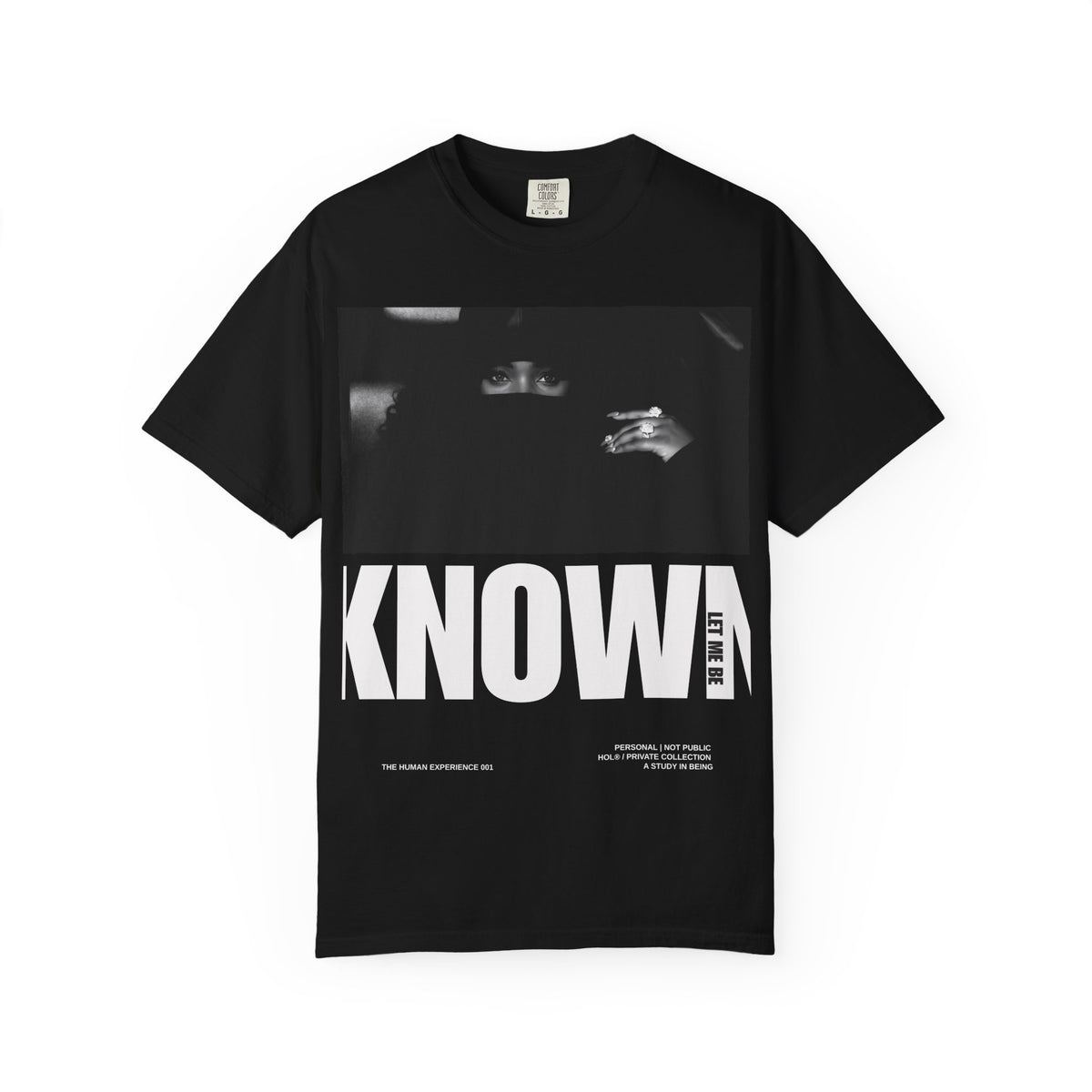 KNOWN Graphic T-Shirt Bold Monochrome Streetwear Tee
