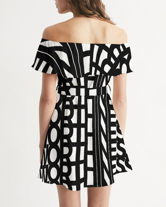 Worthiness Off-Shoulder Dress