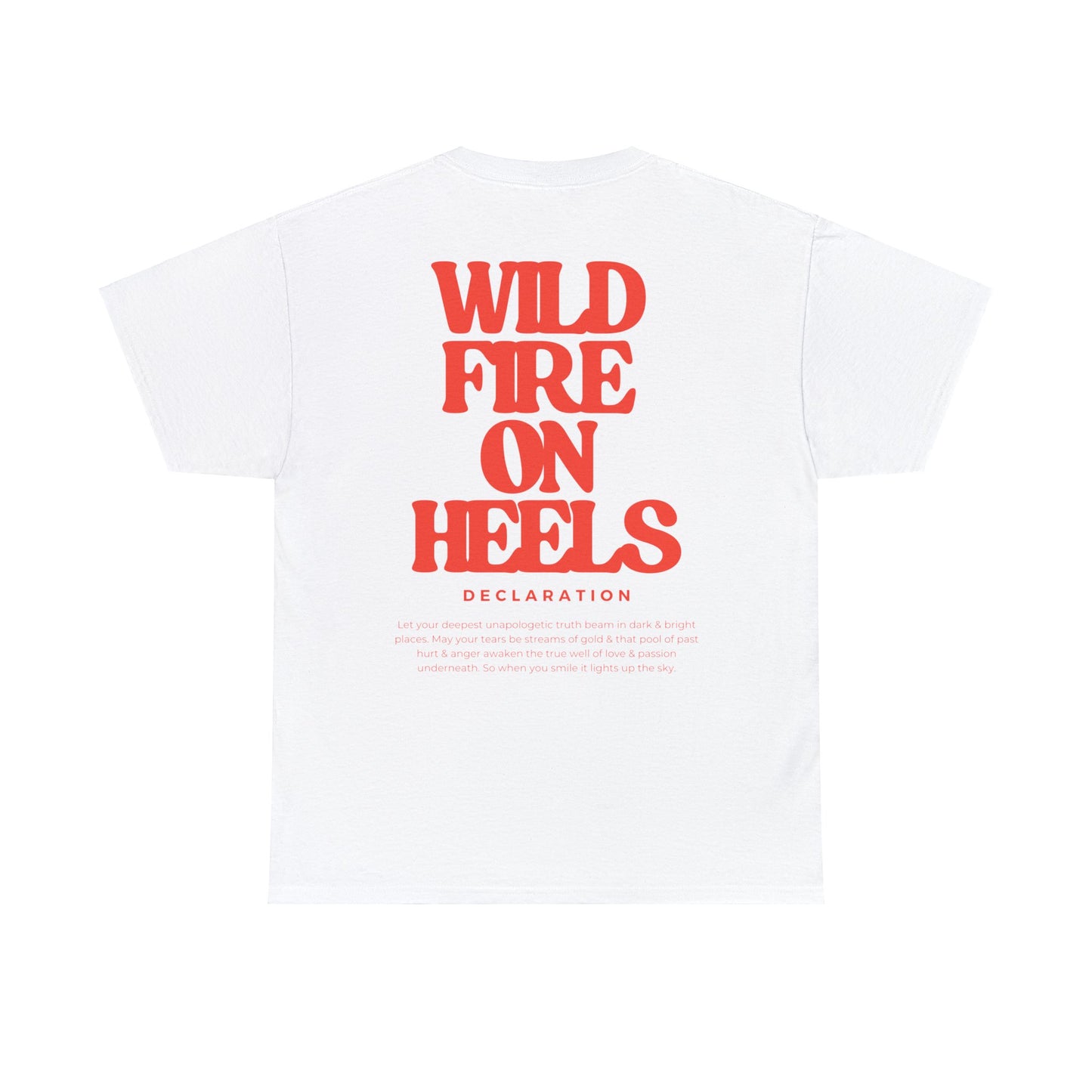 WildFire On Heels Cotton Tee
