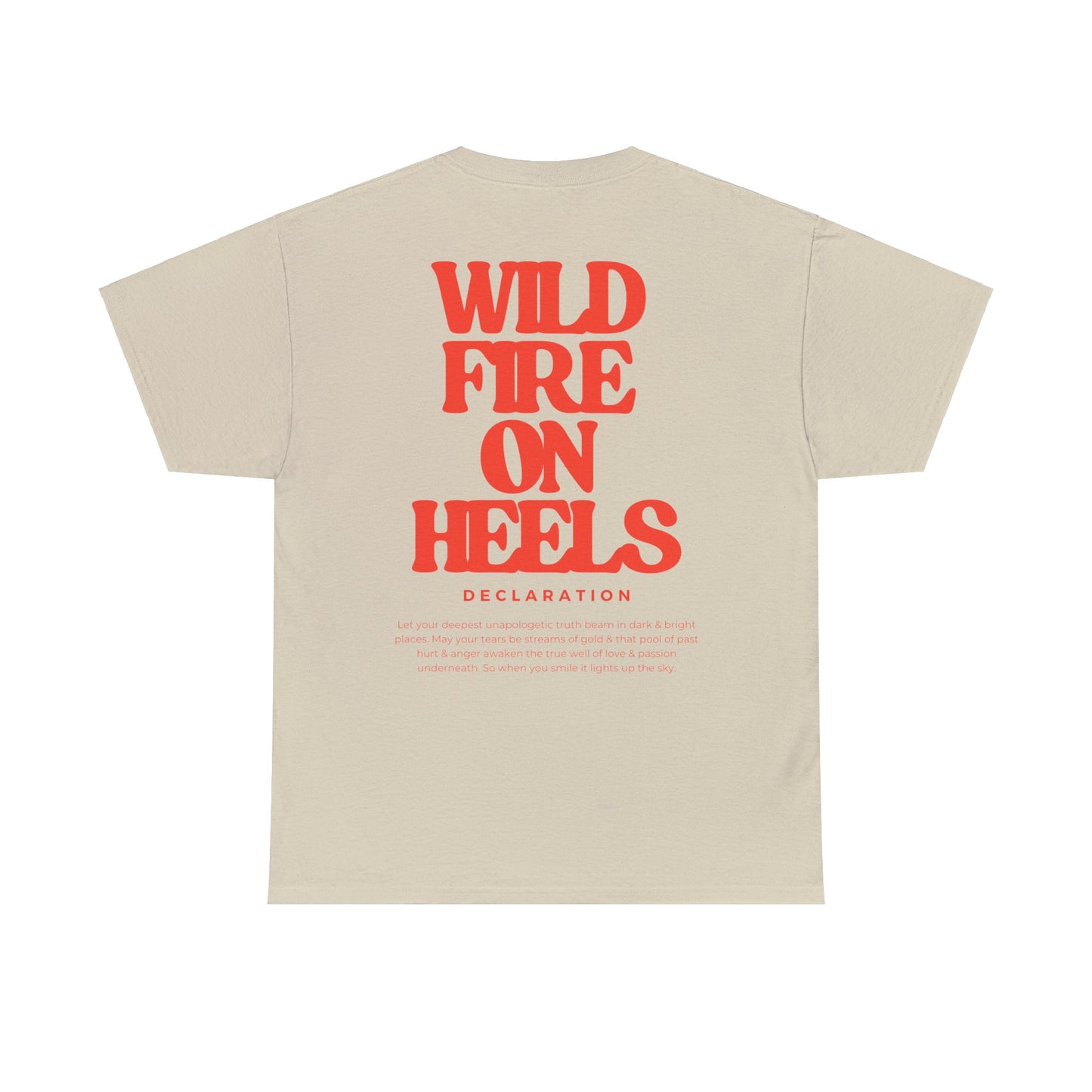 WildFire On Heels Cotton Tee