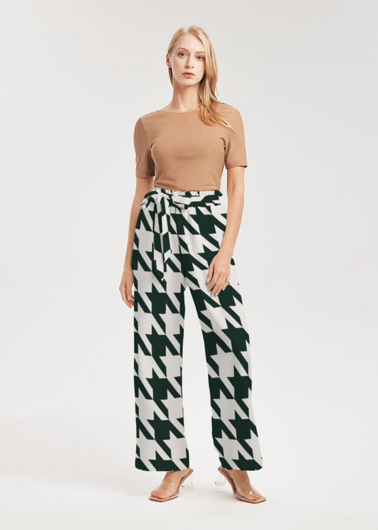 Here High-Rise Wide Leg Pants