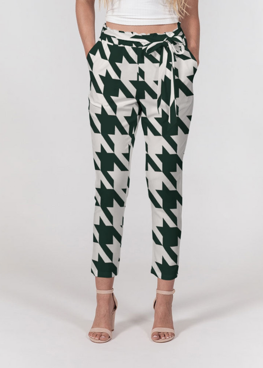 Here Belted Tapered Pants
