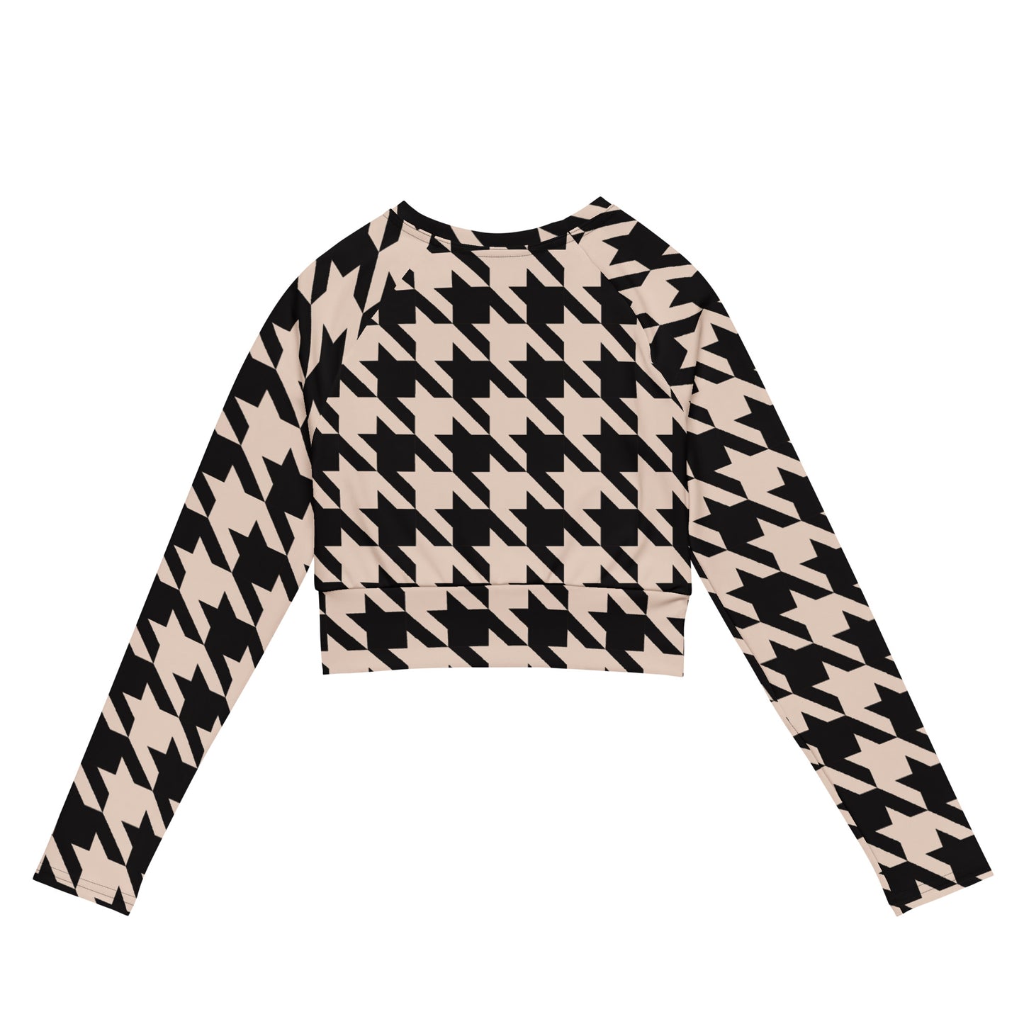 Her Recycled long-sleeve crop top