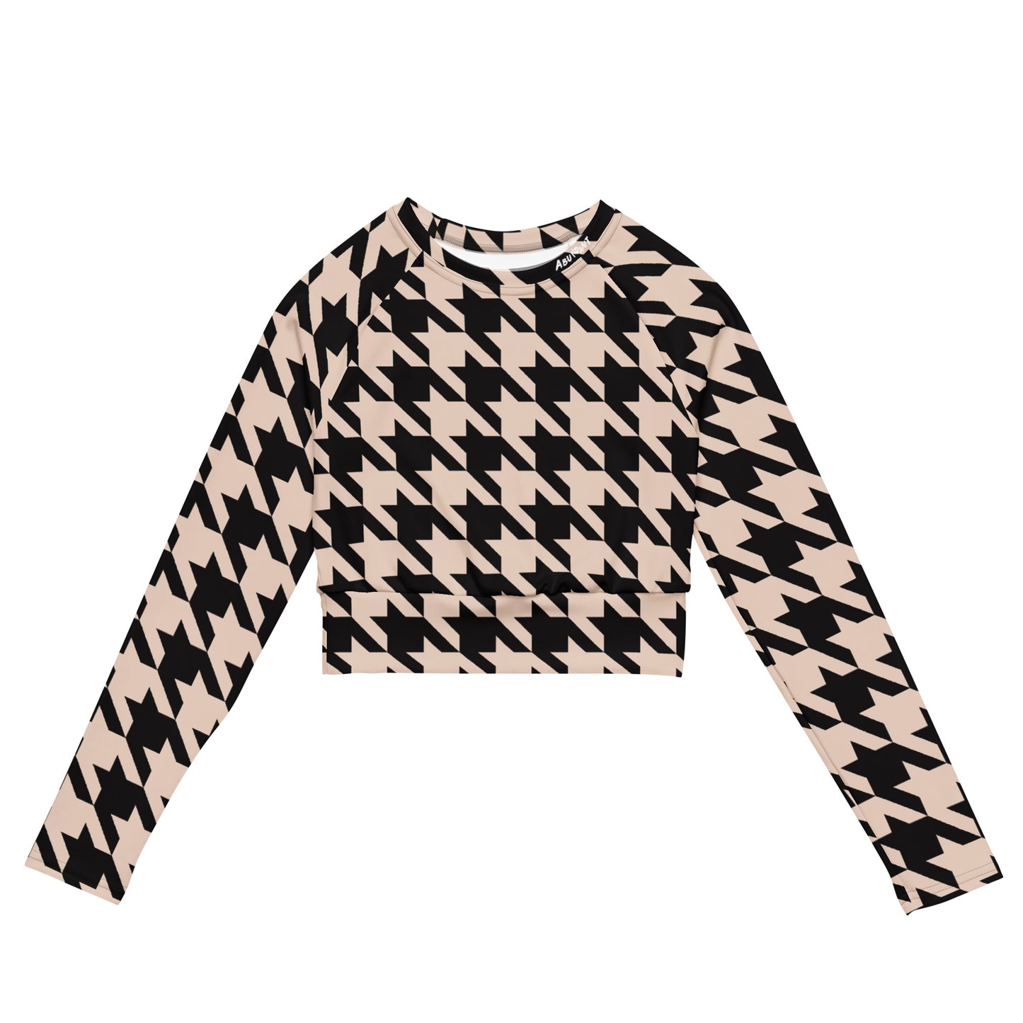 Her Recycled long-sleeve crop top