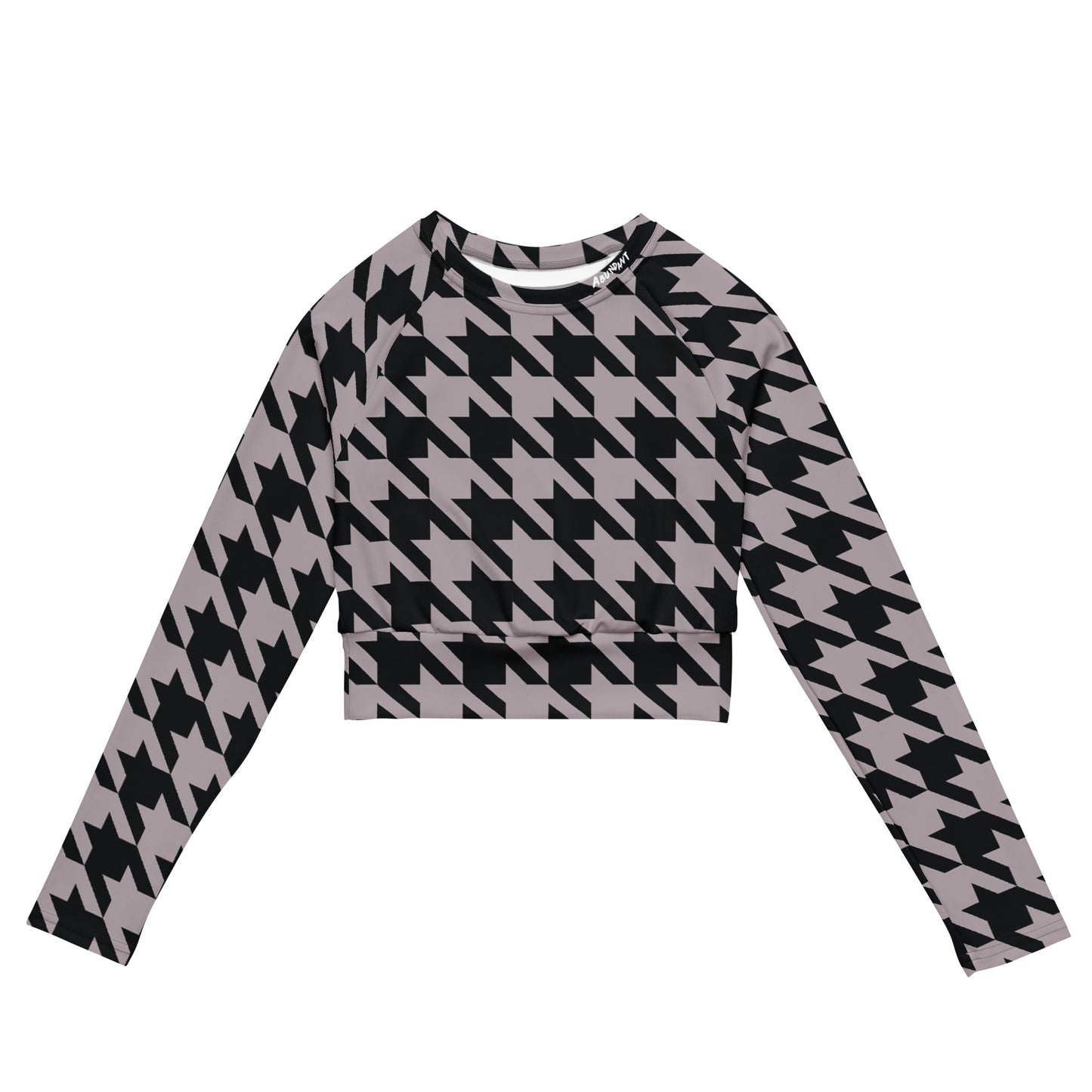 SHE Recycled long-sleeve crop top