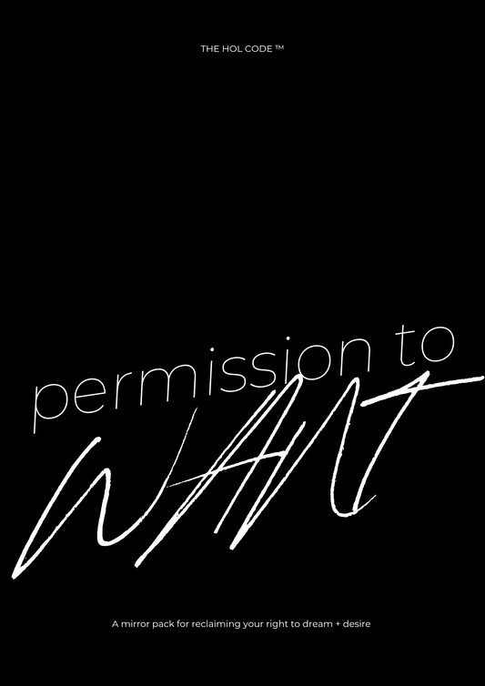Permission to Want Mirror Pack