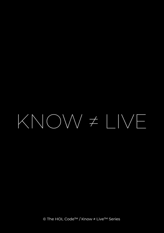 KNOW≠LIVE