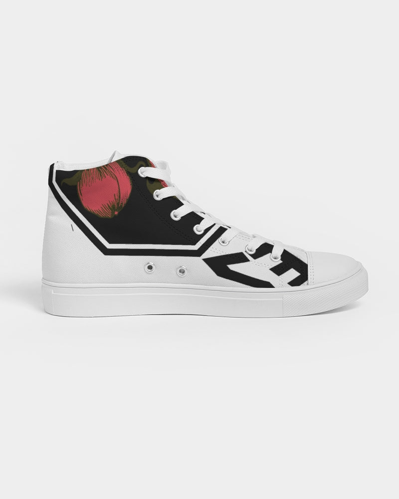 Boundaries  Women's Hightop Canvas Shoe