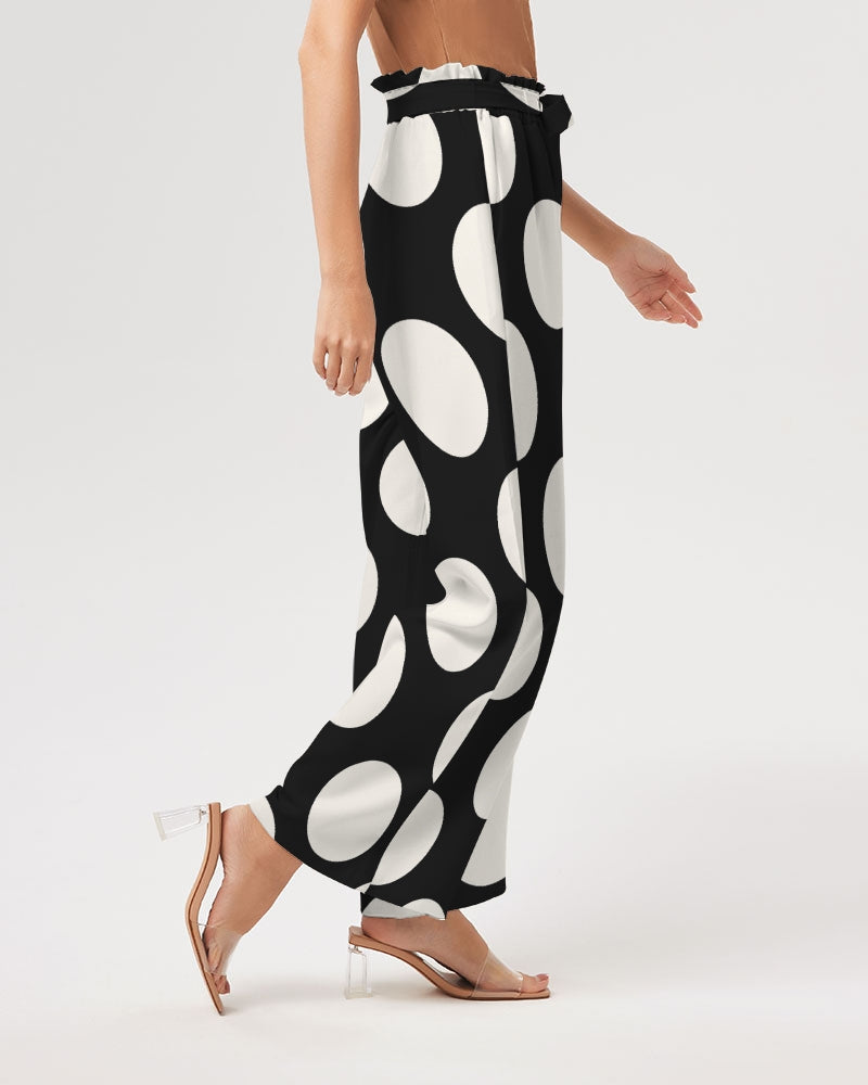 The Dots Will Connect High-Rise Wide Leg Pants