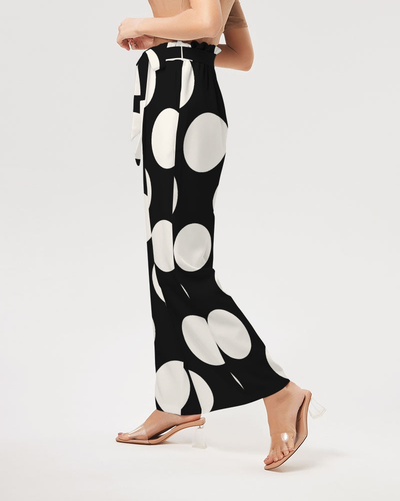 The Dots Will Connect High-Rise Wide Leg Pants