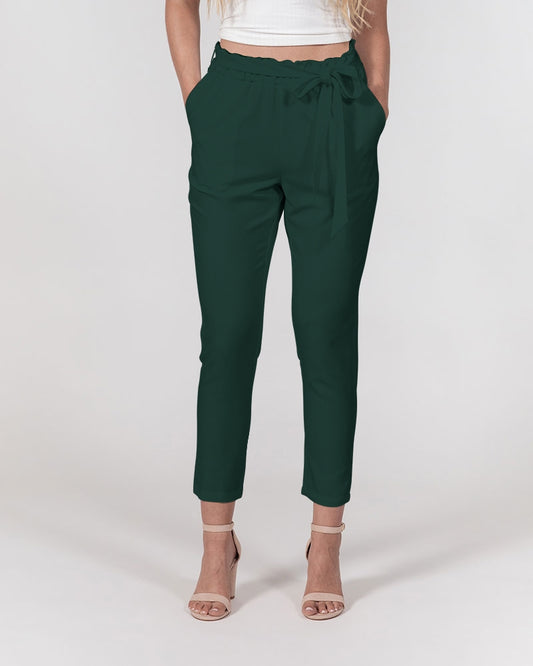 No Envy Belted Tapered Pants
