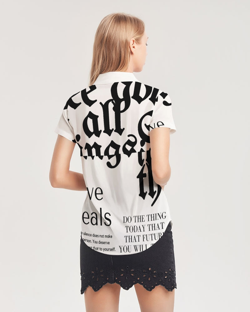 See Good On All Things Short Sleeve Button Up