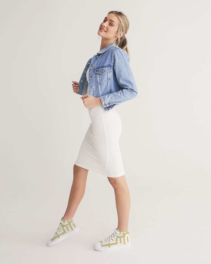 Better day  Women's Hightop Canvas Shoe