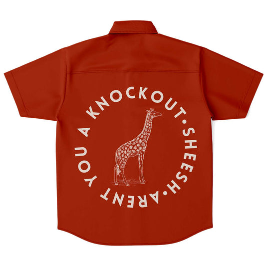 KnockOut Orange Button Tee