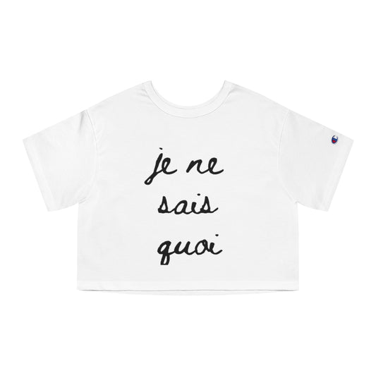 Champion Women's Heritage Cropped T-Shirt