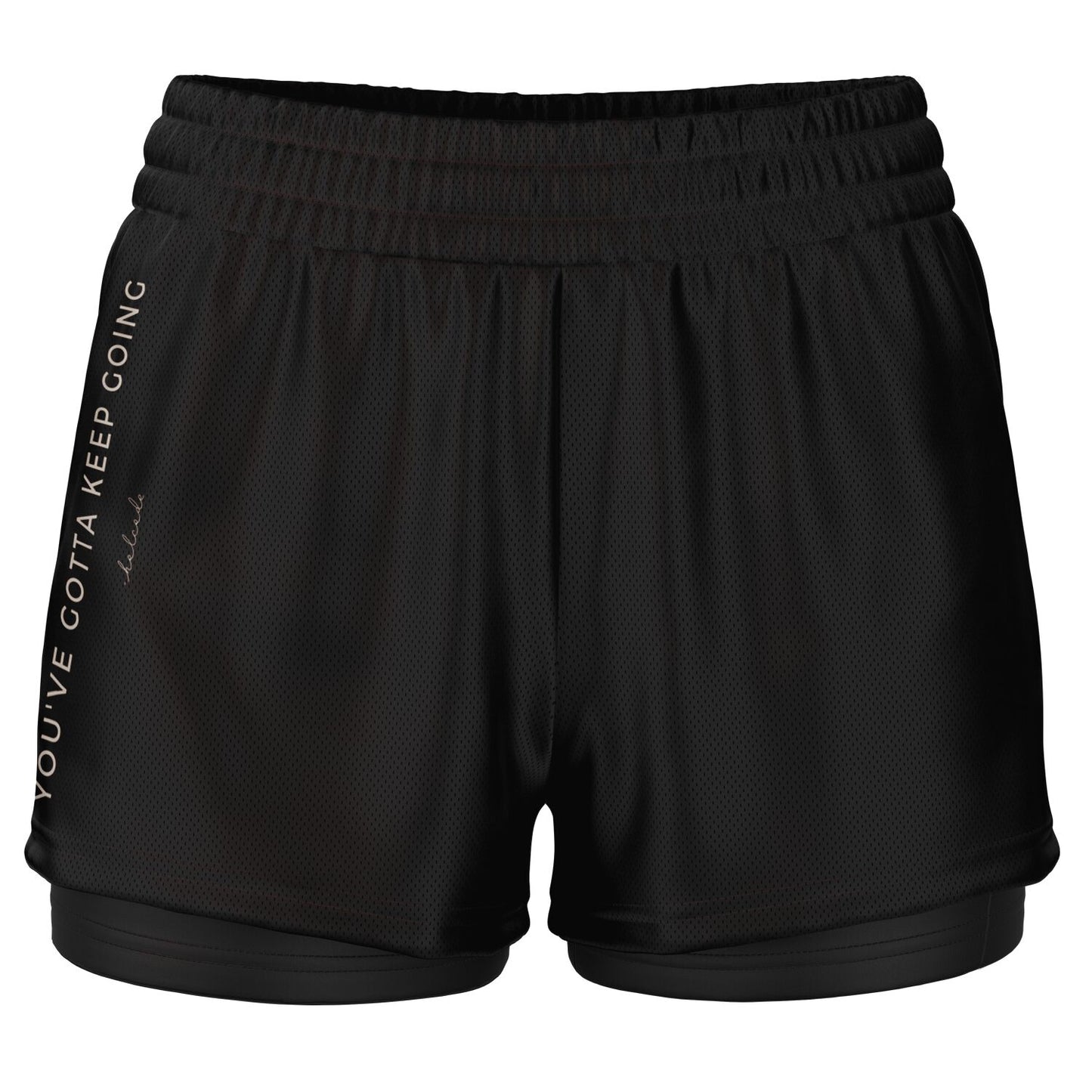 Keep Going Mocha Shorts