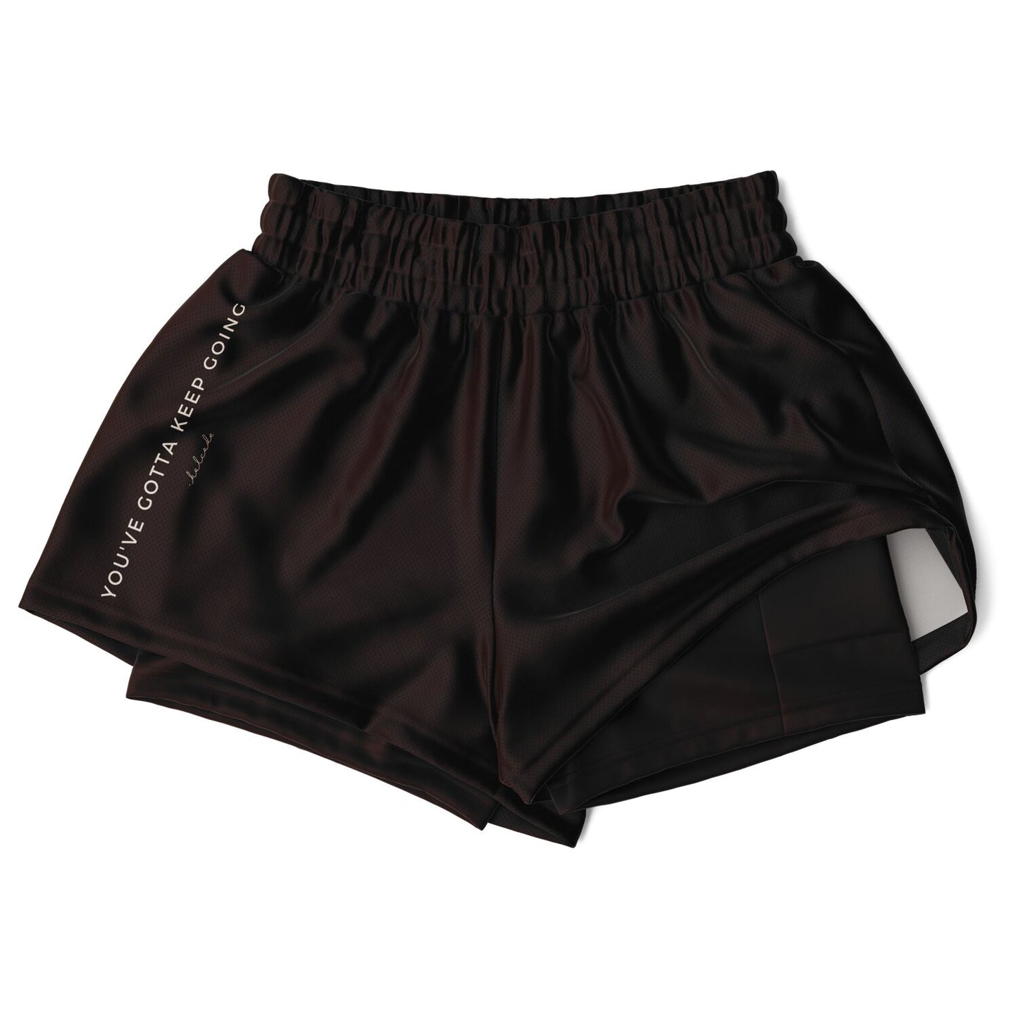 Keep Going Mocha Shorts