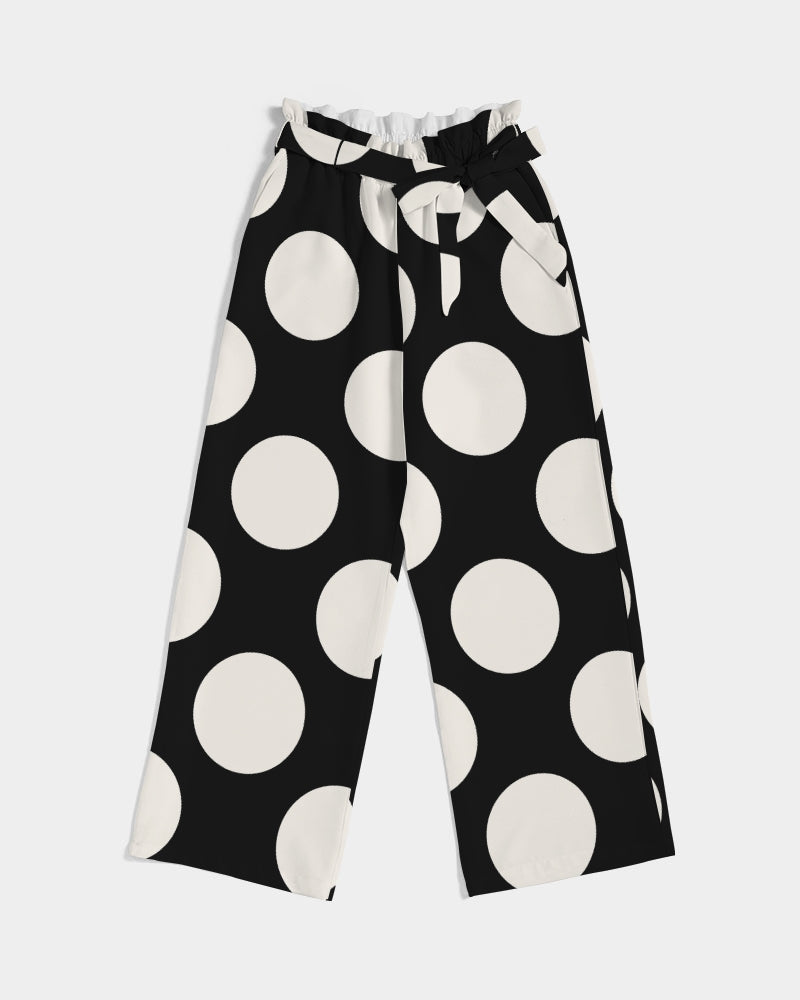The Dots Will Connect High-Rise Wide Leg Pants
