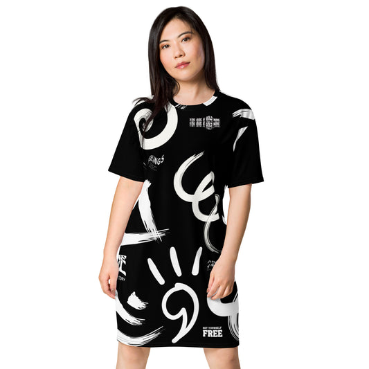 No Question HOL T-shirt dress