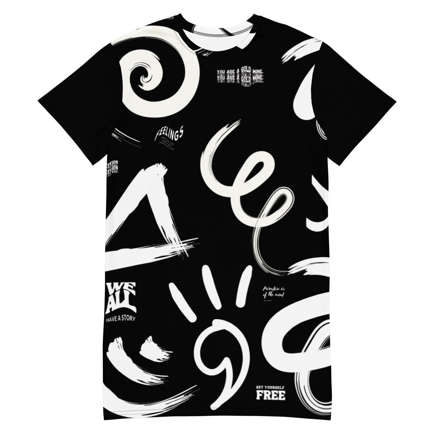 No Question HOL T-shirt dress