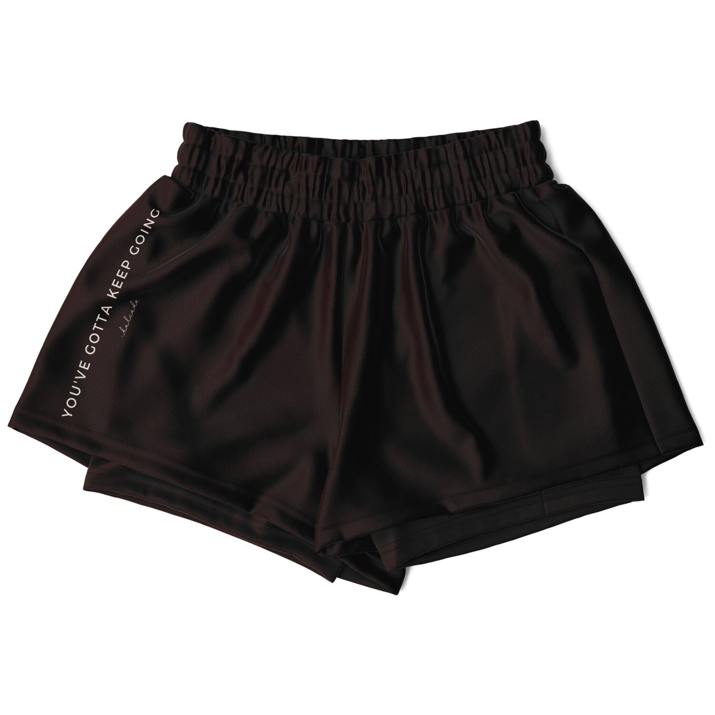 Keep Going Mocha Shorts