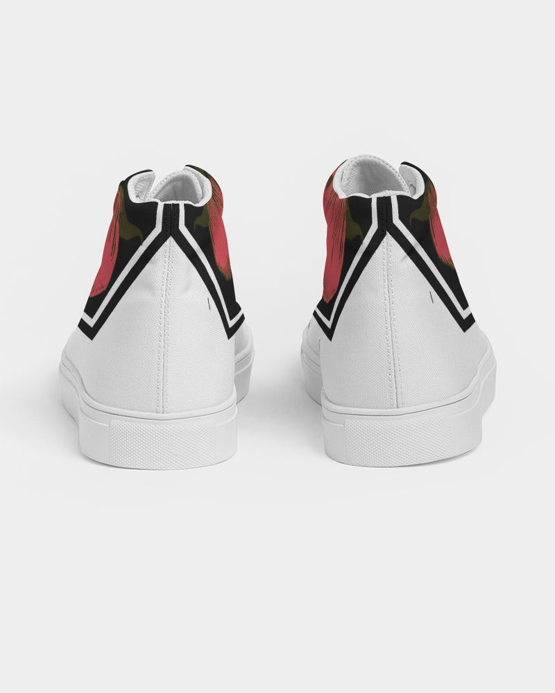 Boundaries  Women's Hightop Canvas Shoe