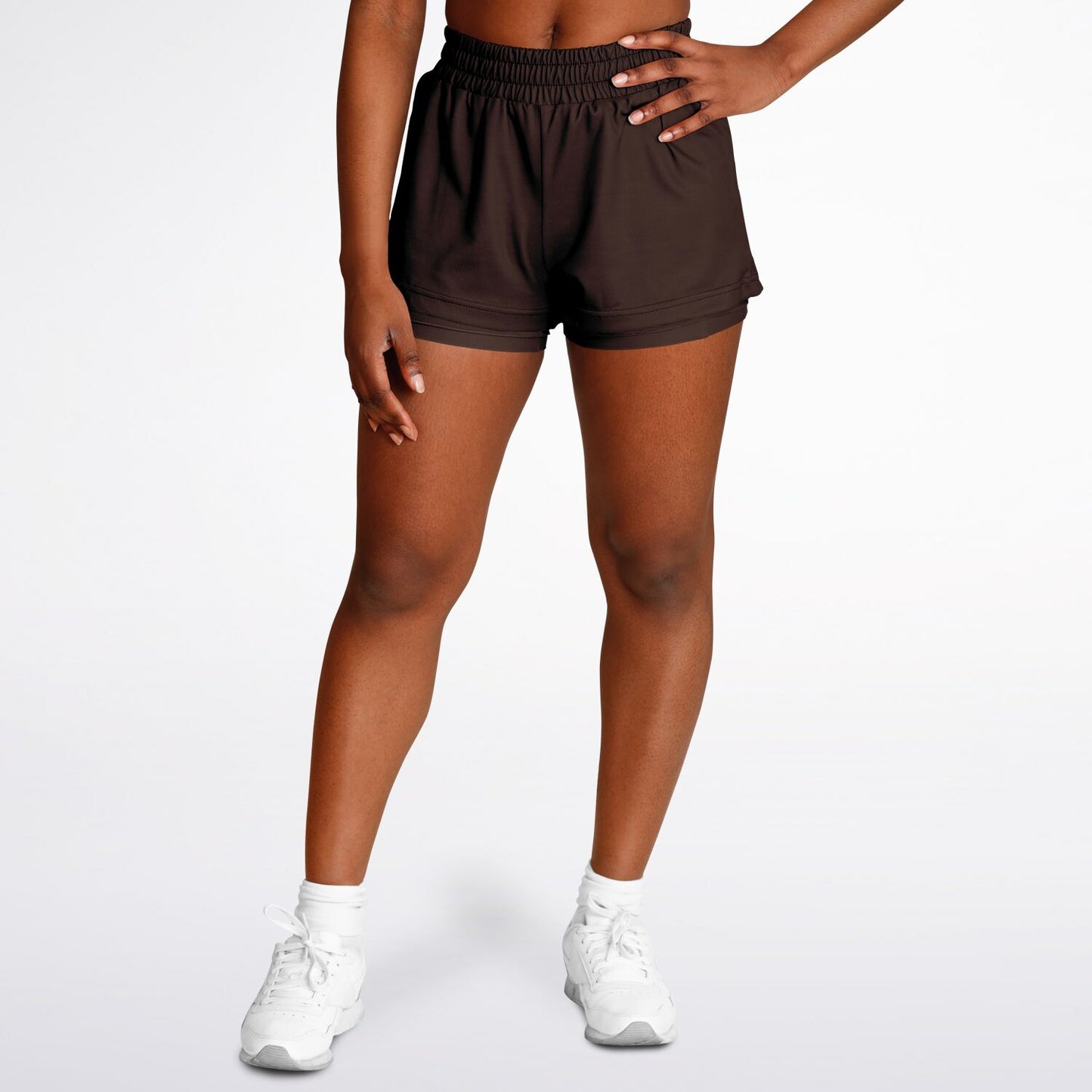 Keep Going Mocha Shorts