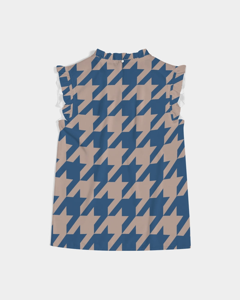 In Her Vision Women's Ruffle Sleeve Top