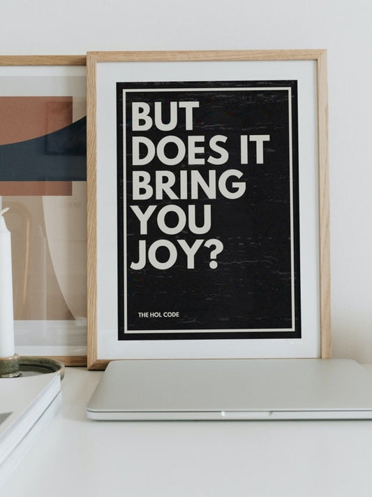 Choose Joy Minimalist Digital Wall Art